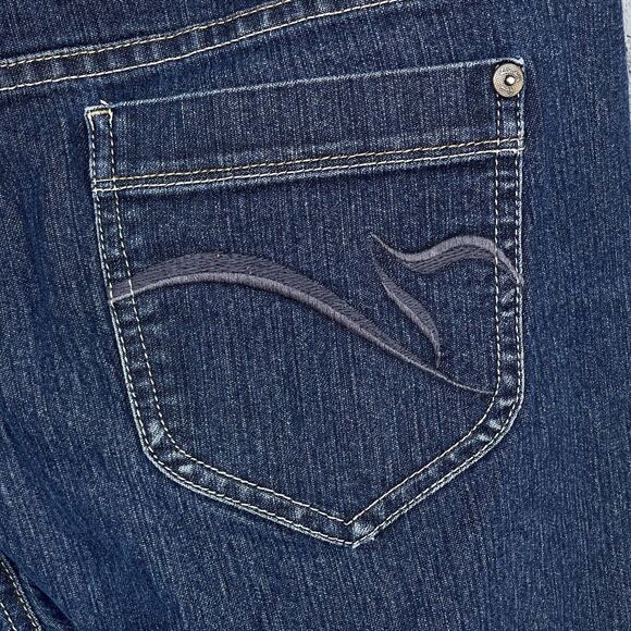 Gloria Vanderbilt Jeans Womens Size 12 Isabelle Flare Blue Classic - Picture 3 of 12